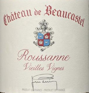 Château de Beaucastel, Châteauneuf-du-Pape 2023 Roussanne 'Vieilles Vignes' (3x75cl)