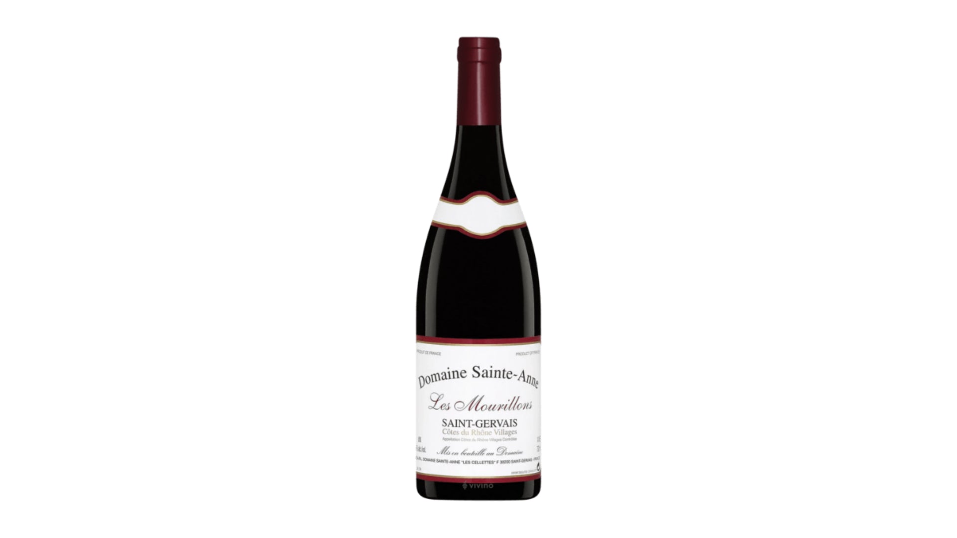 Domaine Ste-Anne, St Gervais-Côtes du Rhône Villages 2022 'Mourillons' (6x75cl IN BOND)